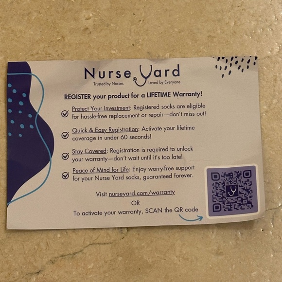 NURSE YARD unisex Compression Socks for Nurses Medical Staff - Picture 9 of 13